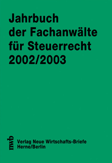 Jahrbuch der Fachanwälte für Steuerrecht