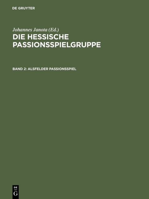 Die Hessische Passionsspielgruppe / Alsfelder Passionsspiel - 