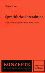 Sprachliche Interaktion - Peter Auer