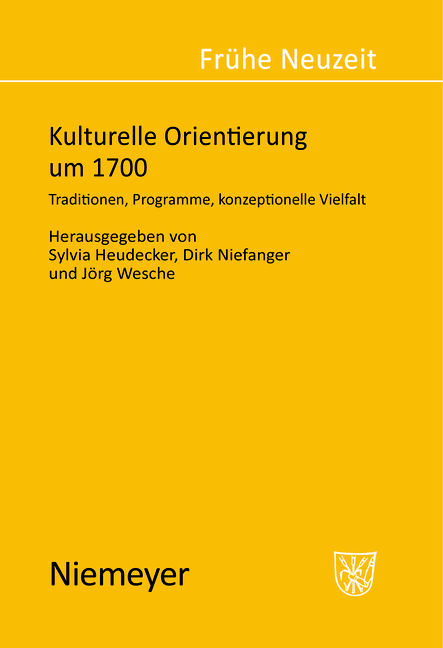 Kulturelle Orientierung um 1700 - 