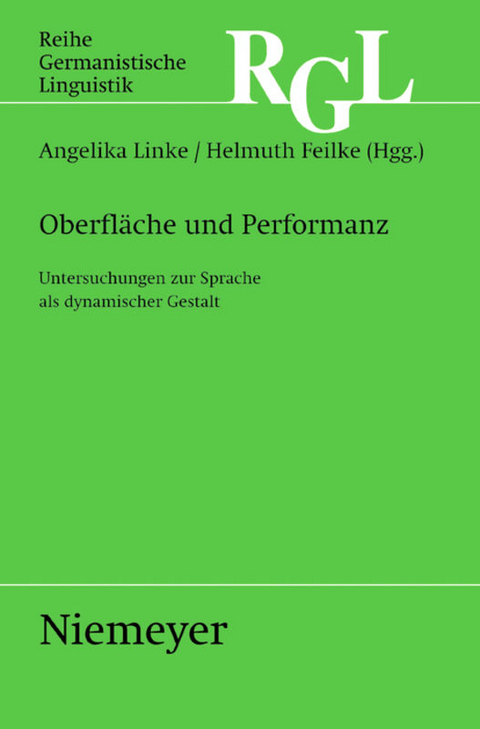 Oberfläche und Performanz - 