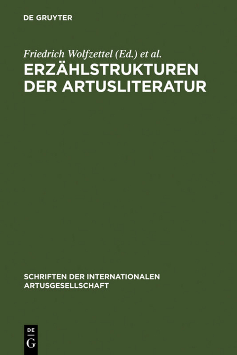 Erzählstrukturen der Artusliteratur - 