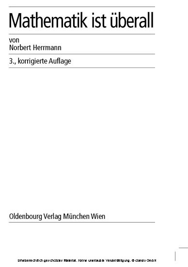 Mathematik ist überall - Norbert Herrmann