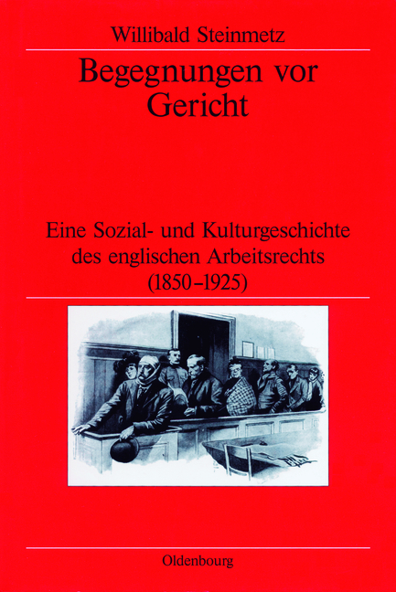 Begegnungen vor Gericht - Willibald Steinmetz