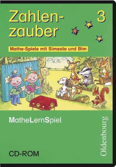 Zahlenzauber - Ausgabe D für alle Bundesländer. Neu. Mathematik für Grundschulen / Zahlenzauber CD-ROM 3