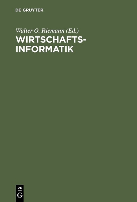 Wirtschaftsinformatik - 