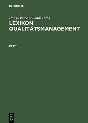 Lexikon Qualitätsmanagement - 