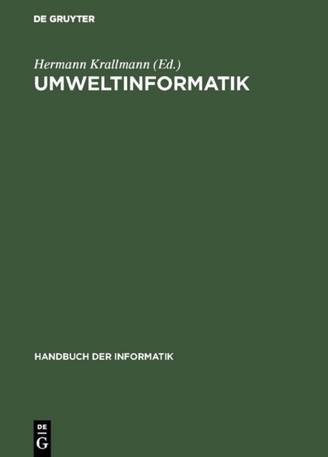 Umweltinformatik - 