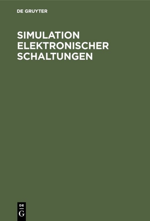 Simulation elektronischer Schaltungen