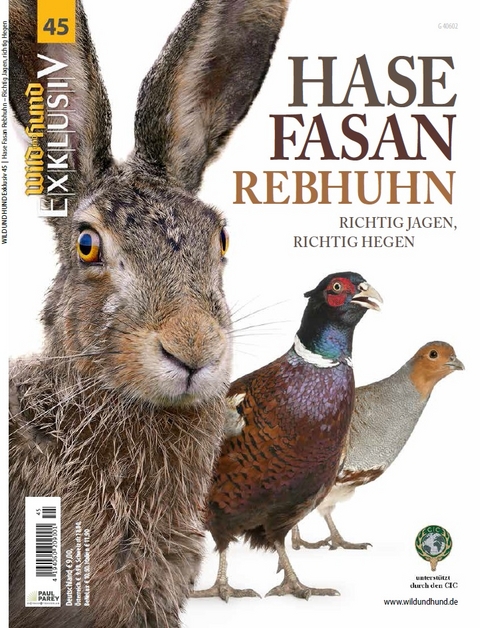 WILD UND HUND Exklusiv Nr. 45: Hase Fasan Rebhuhn