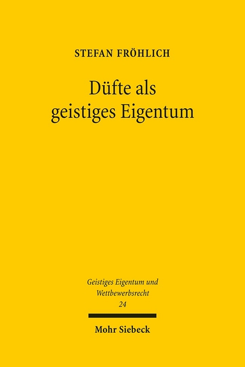 Düfte als geistiges Eigentum - Stefan Fröhlich