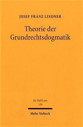 Theorie der Grundrechtsdogmatik - Josef Franz Lindner