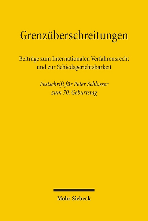 Grenzüberschreitungen - 