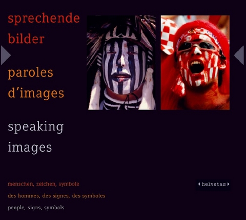 Sprechende bilder /paroles d' images /speaking images