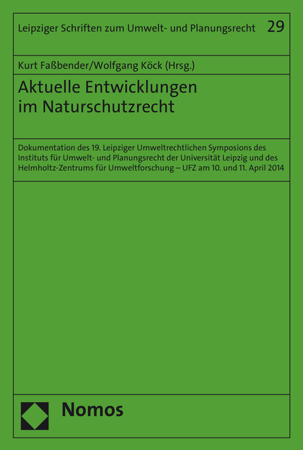 Aktuelle Entwicklungen im Naturschutzrecht - 