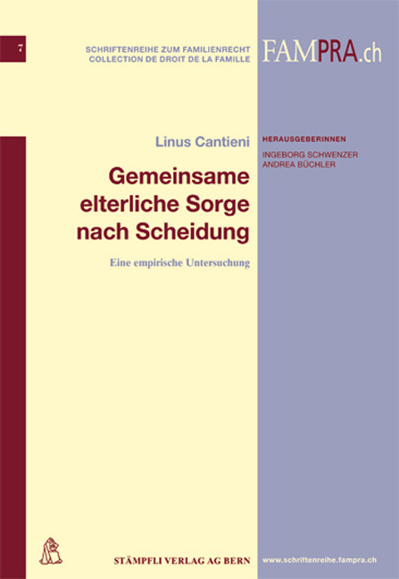 Gemeinsame elterliche Sorge nach Scheidung - Linus Cantieni