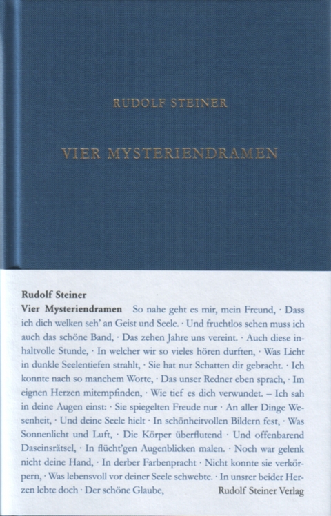 Vier Mysteriendramen - Rudolf Steiner