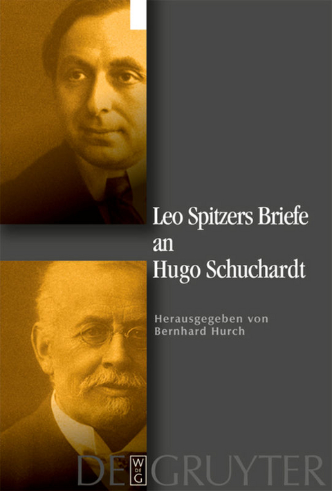 Leo Spitzers Briefe an Hugo Schuchardt - Leo Spitzer