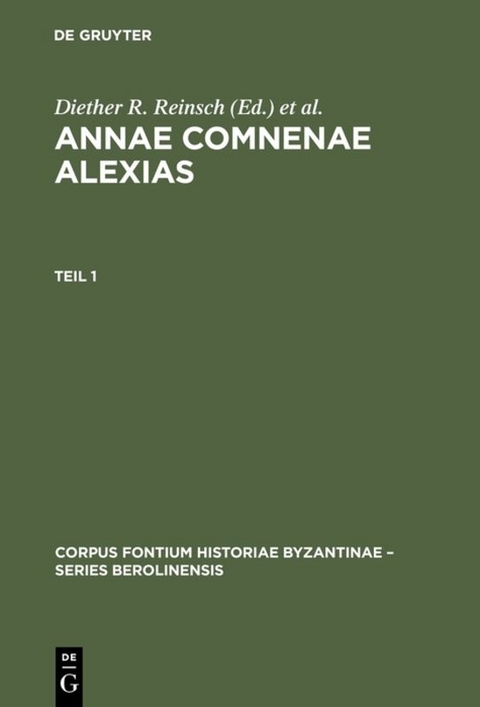 Annae Comnenae Alexias - 