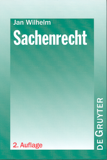 Sachenrecht - Jan Wilhelm