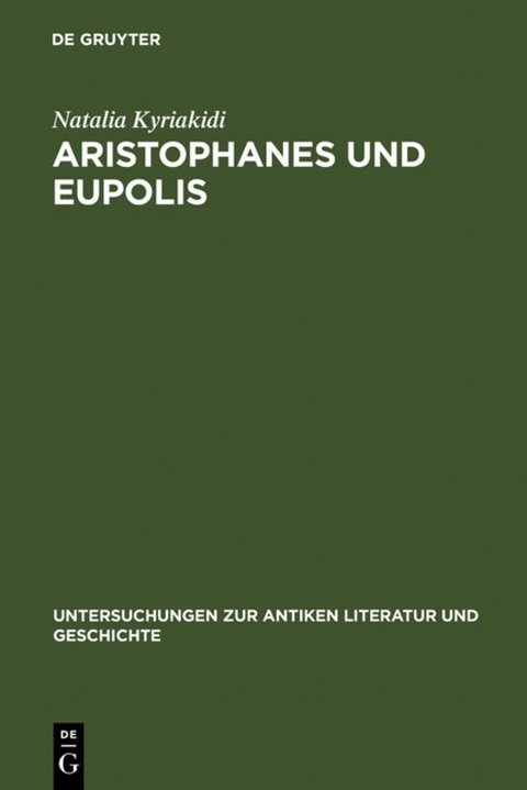 Aristophanes und Eupolis - Natalia Kyriakidi