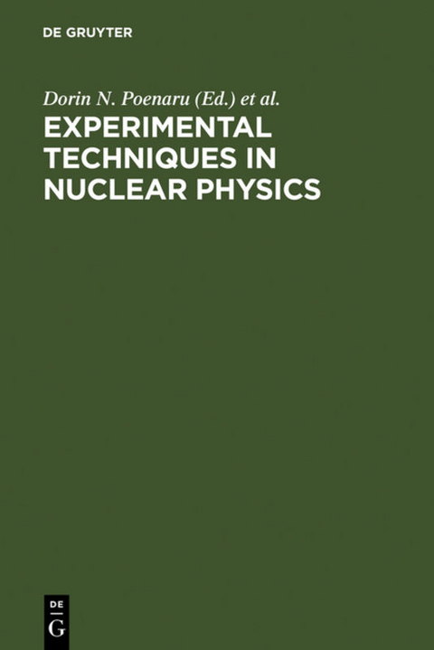 Experimental Techniques in Nuclear Physics - 