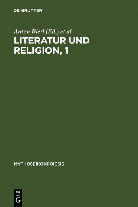 Literatur und Religion, 1 - 