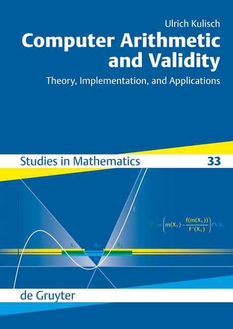 Computer Arithmetic and Validity - Ulrich Kulisch