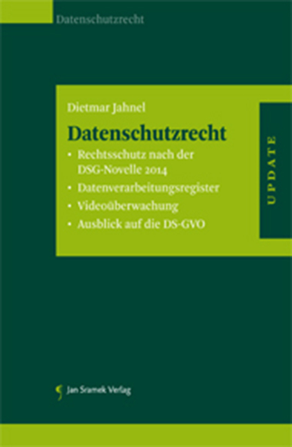 SET-Handbuch Datenschutzrecht und Update - Dietmar Jahnel