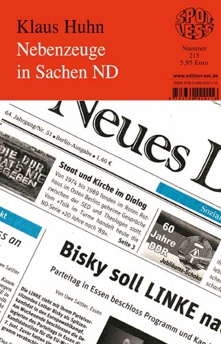 Nebenzeuge in Sachen ND - Klaus Huhn