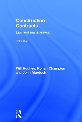 Construction Contracts - Will Hughes, Ronan Champion, John Murdoch