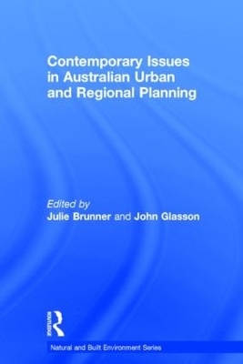 Contemporary Issues in Australian Urban and Regional Planning - 