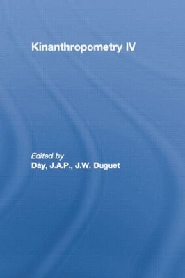 Kinanthropometry IV - 