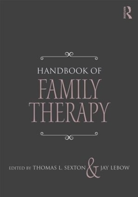 Handbook of Family Therapy - 