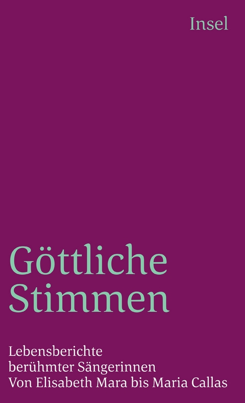 Göttliche Stimmen - 