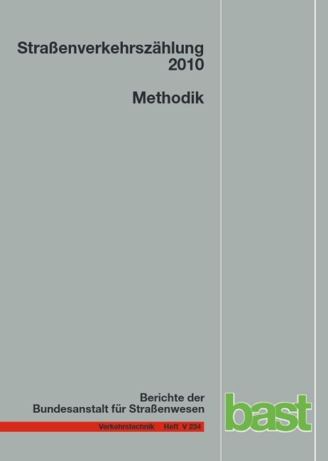 Straßenverkehrszählung 2010:Methodik - Norbert Lensing