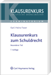 Klausuren zum Schuldrecht - Karl H Fezer