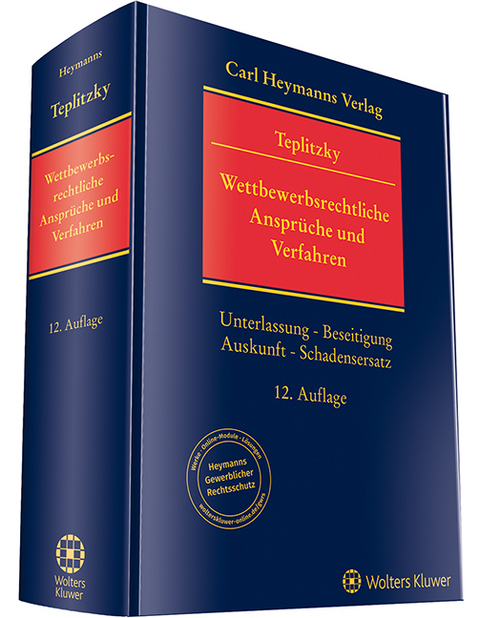 Wettbewerbsrechtliche Ansprüche und Verfahren - Otto Teplitzky