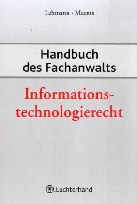 Handbuch des Fachanwalts - Rüdiger Lehmann, Jang G Meents