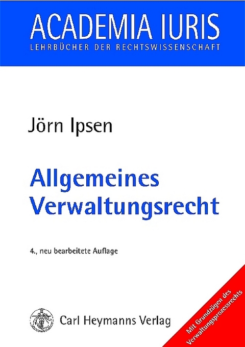 Allgemeines Verwaltungsrecht - Jörn Ipsen