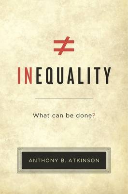 Inequality - Anthony B. Atkinson