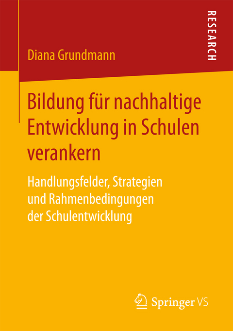 Bildung für nachhaltige Entwicklung in Schulen verankern - Diana Grundmann