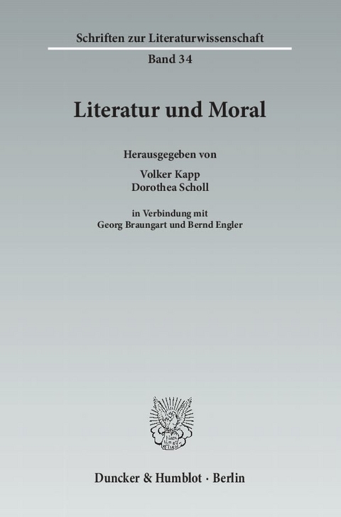 Literatur und Moral. - 