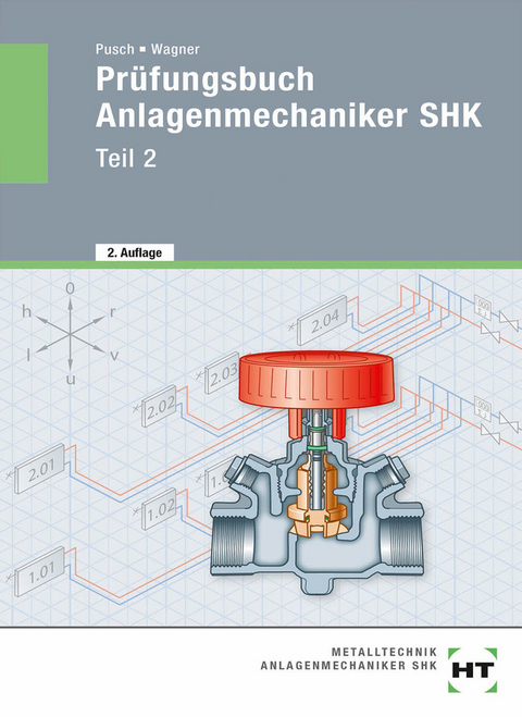 Prüfungsbuch Anlagenmechaniker SHK - Peter Pusch, Josef Wagner