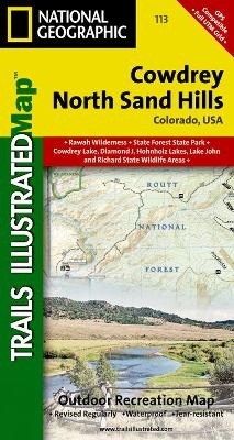 Cowdrey/north Sand Hills - National Geographic Maps