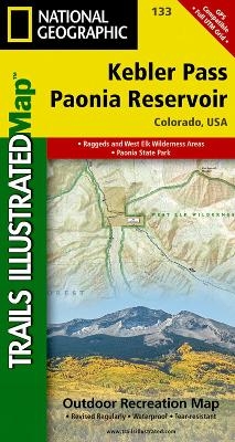 Kebler Pass/paonia Reservoir - National Geographic Maps