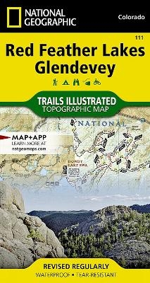 Red Feather Lakes/glendevey - National Geographic Maps