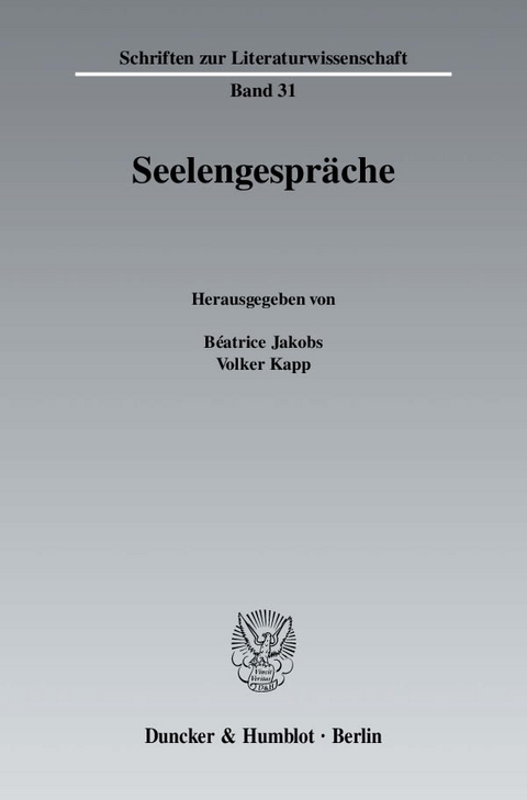 Seelengespräche. - 