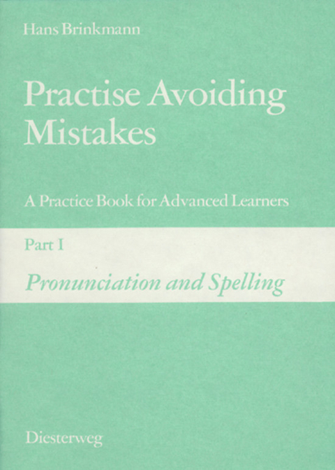 Practise Avoiding Mistakes - Hans Brinkmann