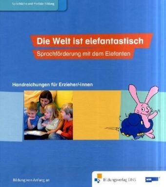 Paket 1  "Die Welt ist elefantastisch Sprachförderung mit dem Elefanten" mit den Themen: Fliegen fliegen, Wasser trinken und Huhn&Ei aus dem Themenfeld: " belebte Natur" / Sammelordner für Handreichungen " Die Welt ist elefantastisch- Sprachförderung mit dem Elefanten"